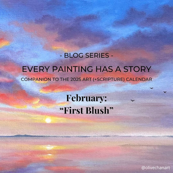 Featured image for “Every Painting Has a Story: February 2025 – “First Blush””