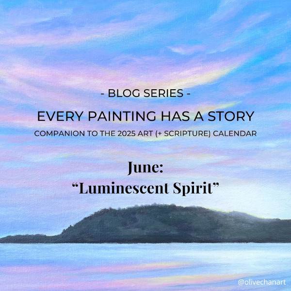 Featured image for “Every Painting Has a Story: June 2025 – “Luminescent Spirit””