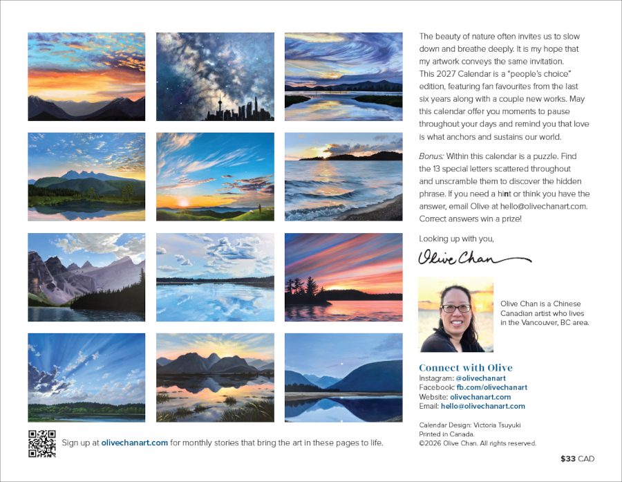 2027 Art (+ Scripture) Calendar - Image 5
