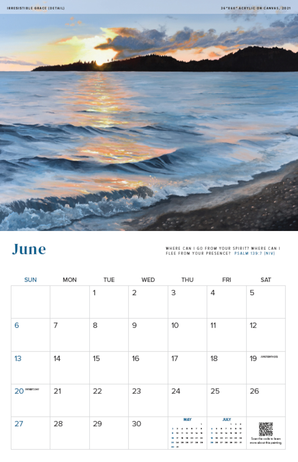 2027 Art (+ Scripture) Calendar - Image 6