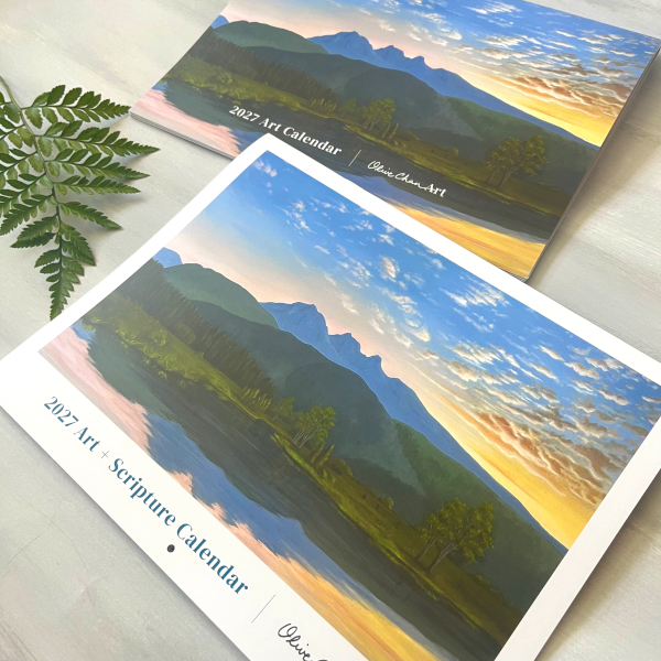 2027 Art (+ Scripture) Calendar - Image 2